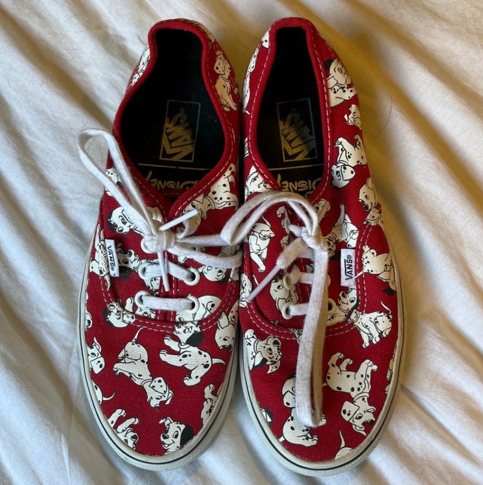 Disney 101 Dalmatians vans shoes 7.5